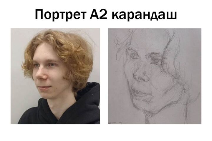Портрет А2 карандаш