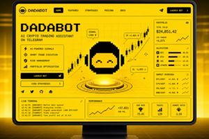 DADABOT — разработка Telegram AI-бота для криптотрейдинга и UI/UX-дизайн