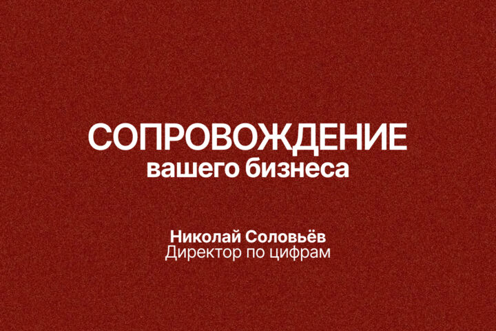 Сопровождение директора по цифрам