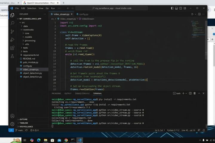 Разработка ПО для видеонаблюдения и СКУД с нейросетями - 5732111