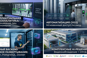 Интеллектуальное ядро видеонаблюдения и автоматизации СКУД на базе нейросетей