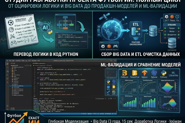 ML-доработка и оптимизация стратегий прогнозов на спорт (Optuna) - 5732301