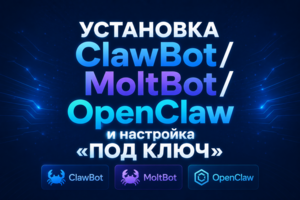 Установка ClawBot/MoltBot/OpenClaw и настройка «под ключ»