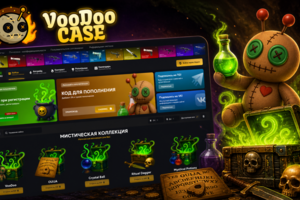 VODOOCASE - сайт с кейсами CS2