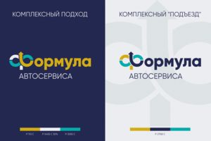 Логотип и Фирменный стиль для автосервиса "Формула"