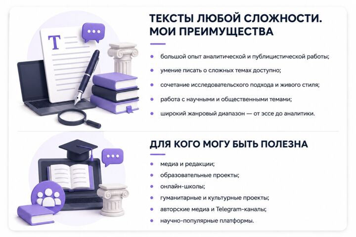 Сильные публицистические тексты: Telegram, медиа, колонки, аналитика