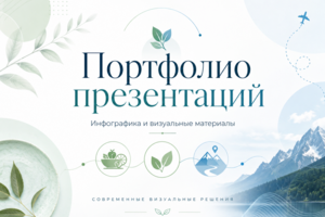 Дизайн презентаций и инфографики для разных тем