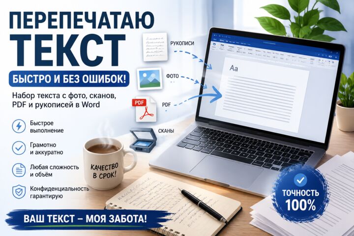 Перепечатка текста