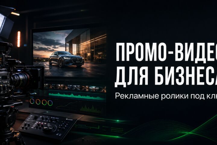 Рекламный ролик или промо-видео для бизнеса