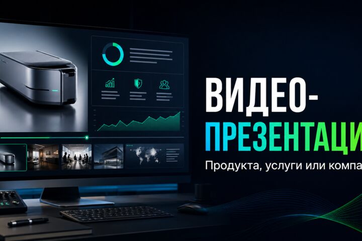 Видео-презентация продукта, услуги или компании