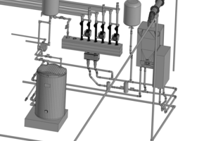 Проект отопления BIM моделирование