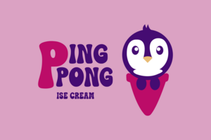 Бренд мороженого "PingPong"
