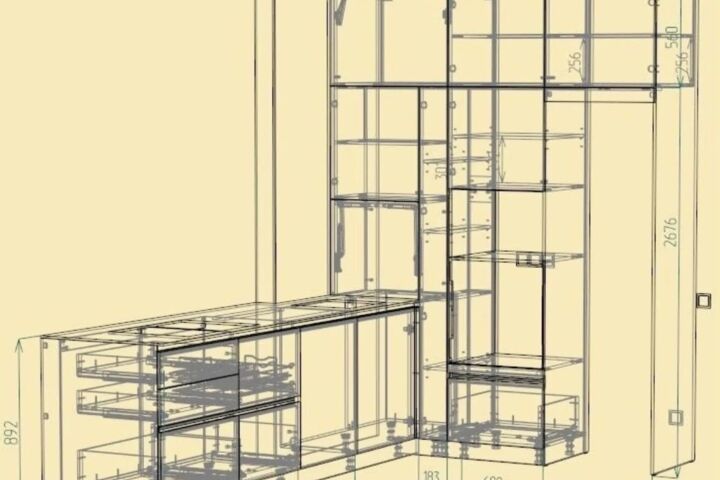 Проектирование мебели любой сложности в программе базис мебельщик