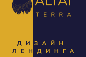 Дизайн лендинга Altai Tera