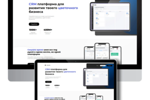 Landing Page - CRM Flowerfy