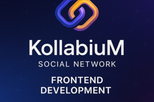 KollabiumM — фронтенд социальной сети · React + Typescript + React Aria + Tanstack Query