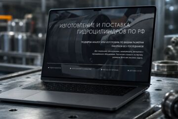 Премиальный B2B-лендинг для промышленной компании