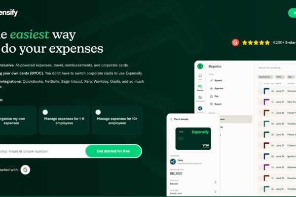 Expensify — система управления корпоративными расходами
