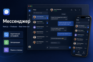 Real-time мессенджер на Next.js и Firebase