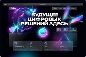 Корпоративный сайт для digital-компании