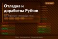 Доработка, отладка и оптимизация Python-проектов
