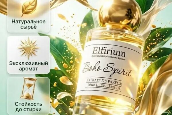 Карточка товара для парфюма