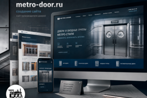 Корпоративный сайт для производителя дверей