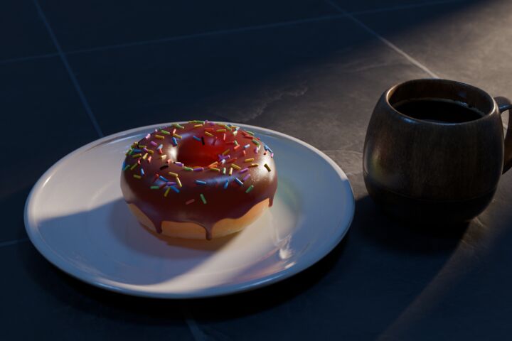 Я создаю 3D-дизайн в Blender.