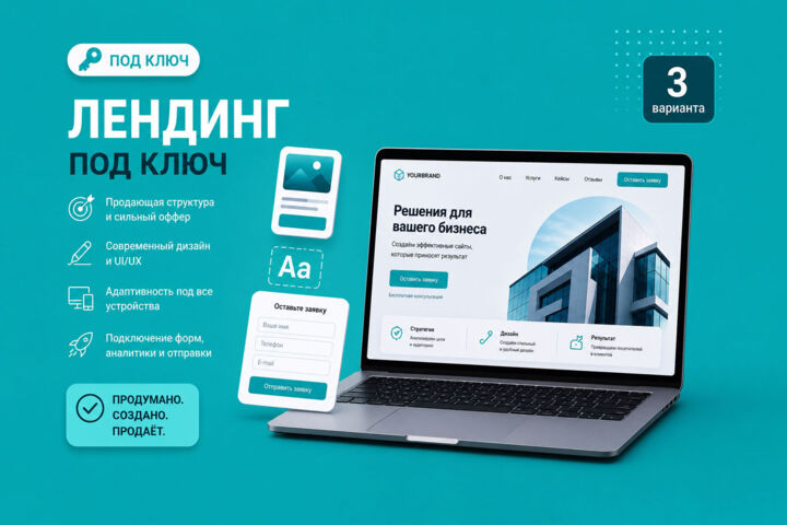 Продающий Лендинг под ключ