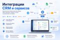 Настрою интеграцию между CRM, таблицами, Telegram, почтой или внутренними сервис