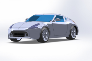 3Д-модель Nissan 370Z