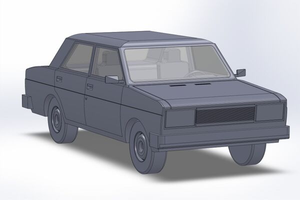 3Д-модель Ваз 2105