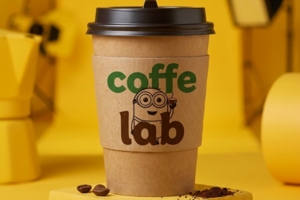 Концепция фирменного стиля для кофейни Coffe lab