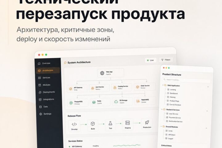 Технический перезапуск существующего продукта