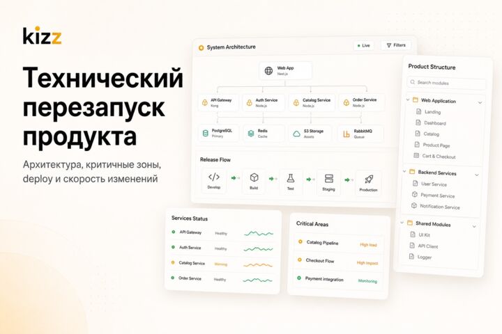 Технический перезапуск существующего продукта