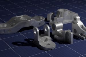Детали по чертежам в Blender 3d