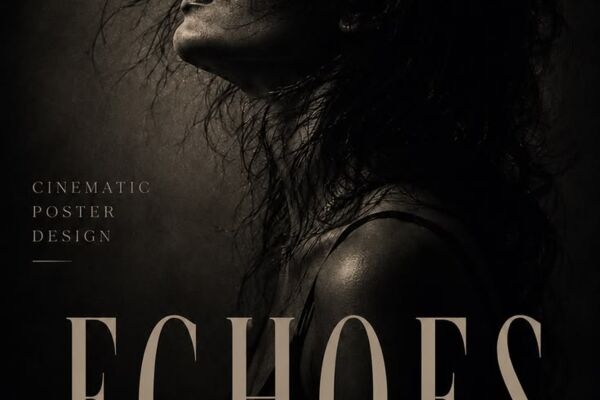 ECHOES — Cinematic Poster Design & Billboard Mockup