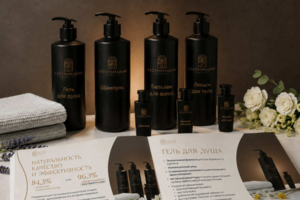 Презентация косметической линии для Сестрорецкого курорта