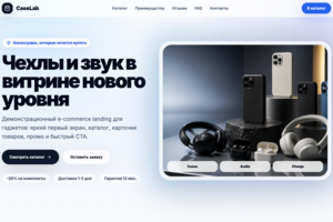 Сайт для e-commerce