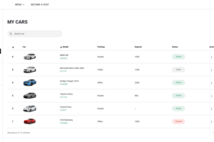 TRIPBOX - панель управления