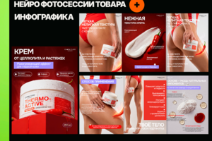Нейрофотосессия и инфографика для карточки товара Вайлдбериз