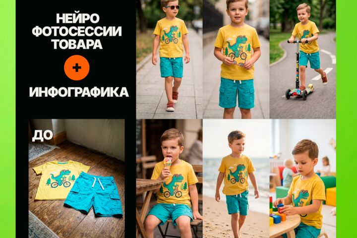 Нейрофотосессия и инфографика