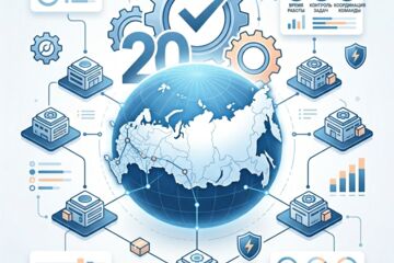 Развертывание и организация работы крупной сети технического обслуживания (федеральный масштаб)