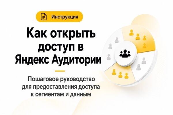 Инструкция: Как открыть доступ в Яндекс Аудитории