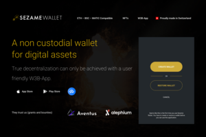 Sezame Wallet - Кросс-платформенное приложение крипто-кошелька
