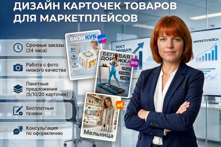 Инфографика для маркетплейсов