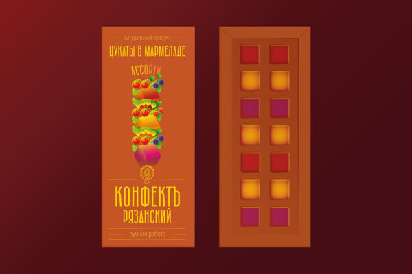 Упаковка Конфектъ Рязанский