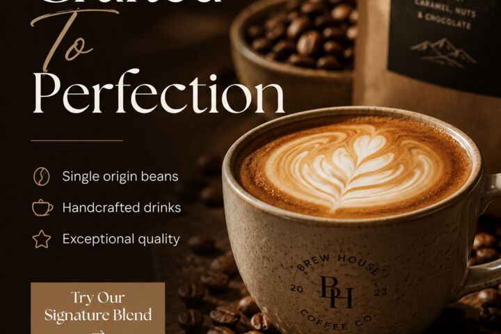 BREW HOUSE — Social Media Campaign