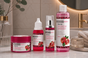 Разработка серии этикеток для косметической линейки Beauty SKIN