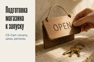 Подготовка интернет-магазина на CS-Cart к запуску: эквайринг Альфа-Банка, обновление цен, региональные витрины